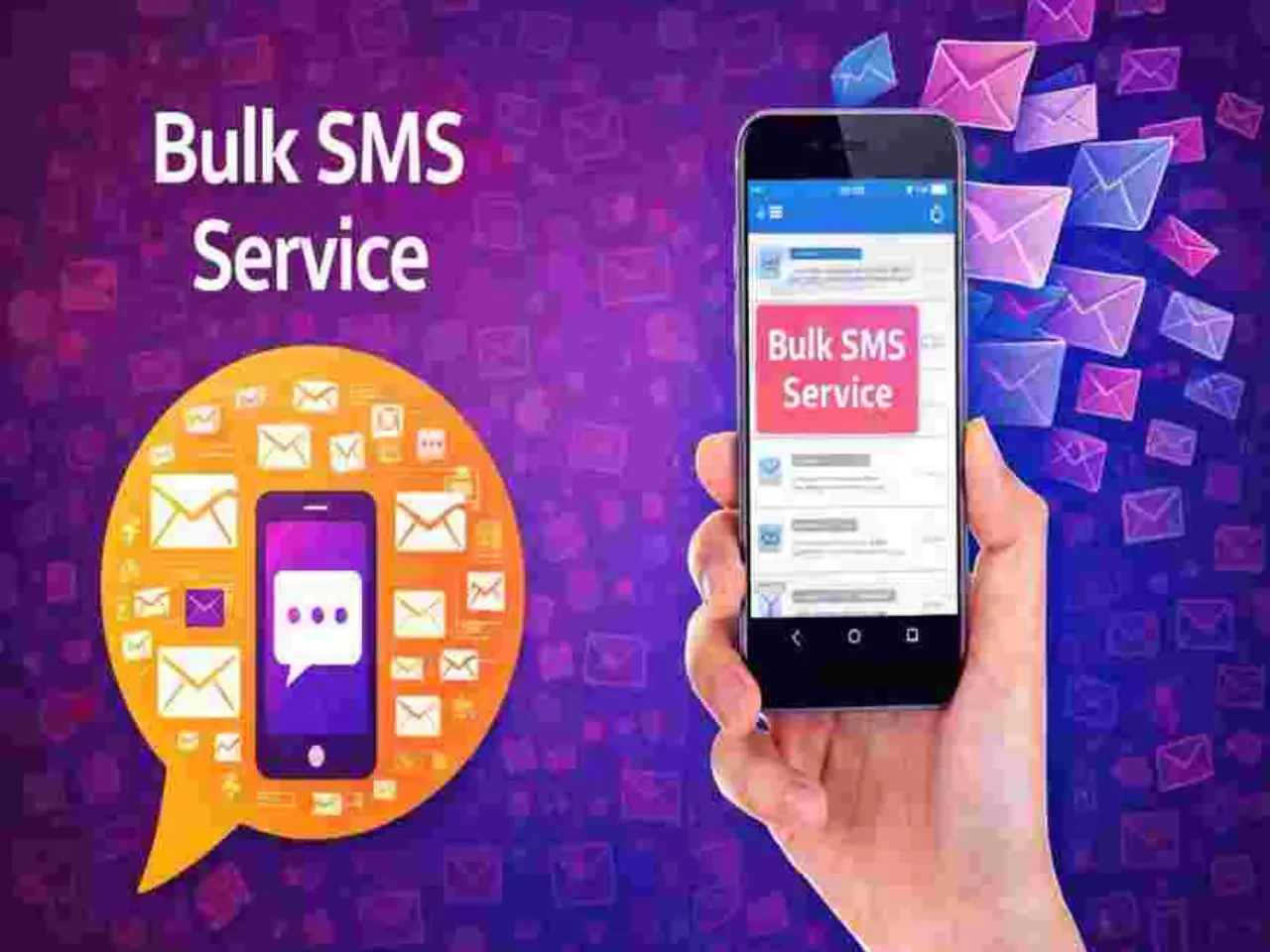 Bulk messaging service overview with promotional and transactional SMS example