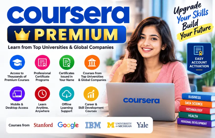 Coursera Premium online courses and professional certificates