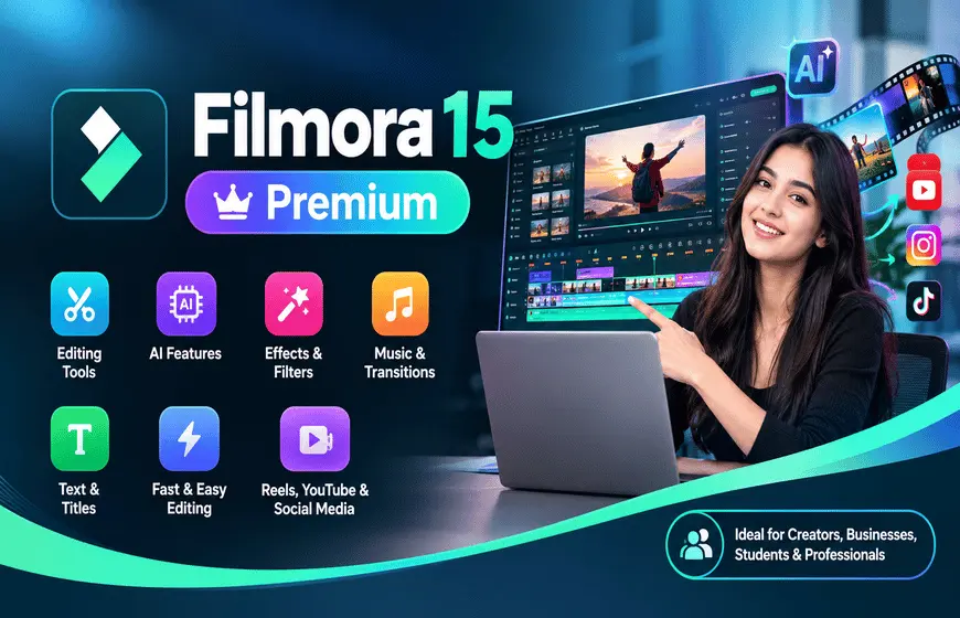 Filmora Pro premium video editing software for professional video marketing