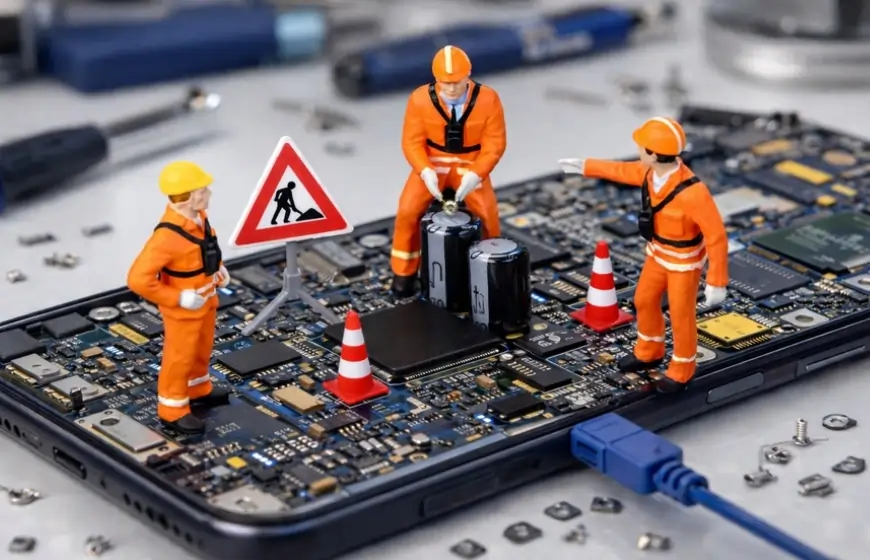 Advanced mobile motherboard repair training with chip-level diagnostics