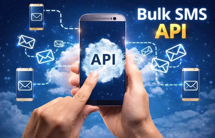 SMS API integration platform for website and CRM automation
