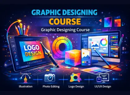 Graphic designing course with Photoshop Illustrator Canva training
